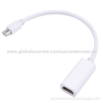 Mini DisplayPort to HDMI Converter with 1,080P Video Resolution